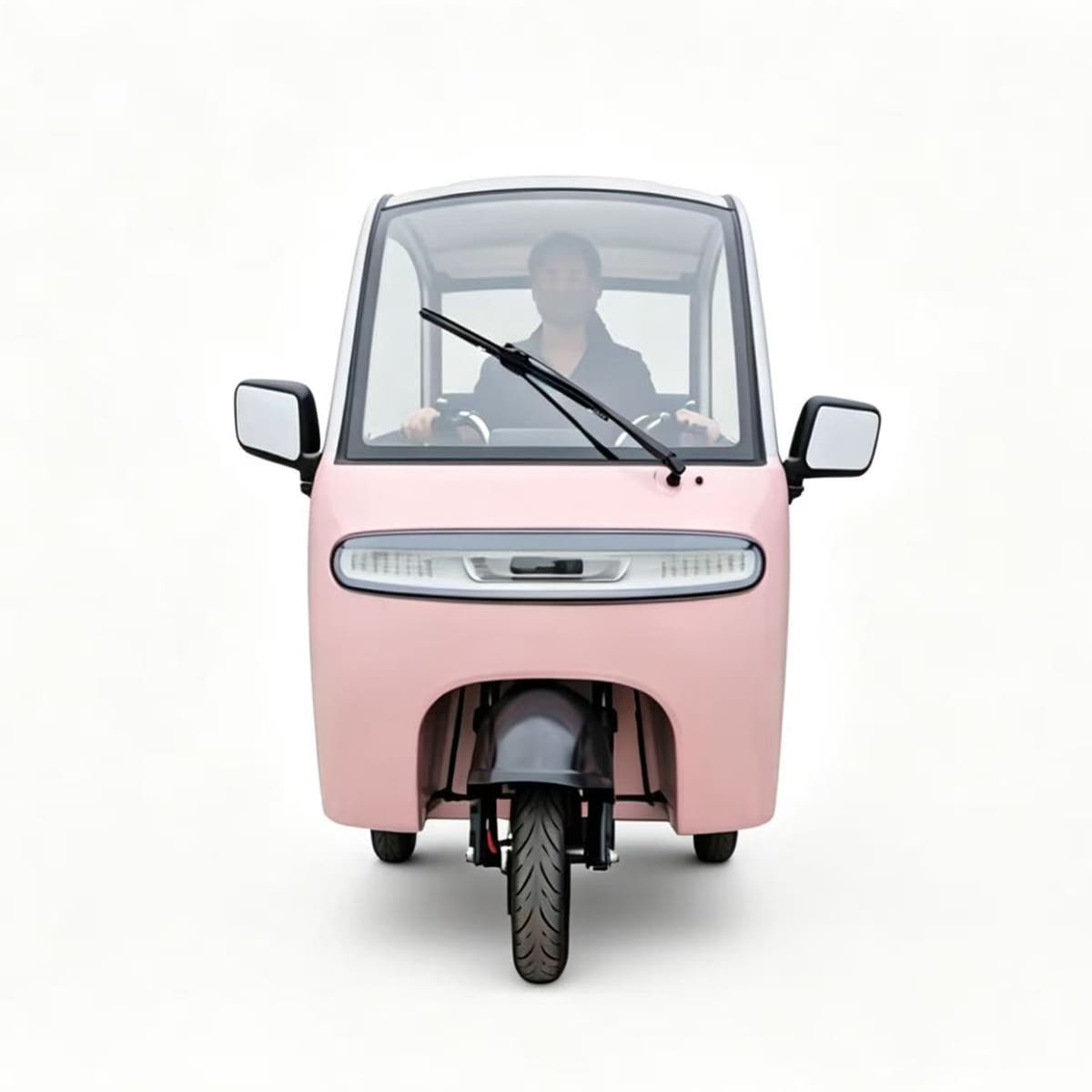 Labiou Semi-enclosed Three Wheels Wheelchair Disable Aid Vehicle